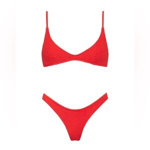 TRIANGL MAIA - CERISE TERRY MEDIUM BIKINI